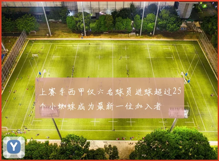 上赛季西甲仅六名球员进球超过25个小蜘蛛成为最新一位加入者